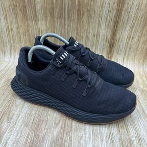 Nobull Allday Ripstop Men's‎ Size 8.5 Running Shoes Trainers Sneakers Black Gum